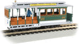 Bachmann Cable Car Bachmann 60536 HO Scale Cable Car - Green and Gray