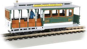 Bachmann Cable Car Bachmann 60536 HO Scale Cable Car - Green and Gray