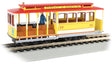 Bachmann Cable Car Bachmann 60538 HO Scale Cable Car - Yellow and Red