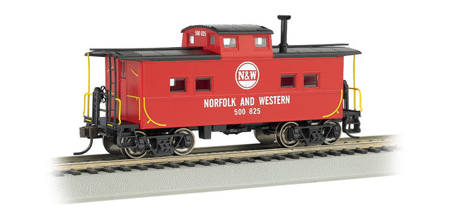 Bachmann Caboose Bachmann 16817 HO Scale Northeastern Caboose Norfolk & Western (Red) N&W 500825