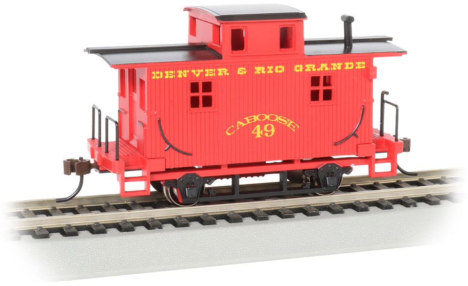 Bachmann Caboose Bachmann 18407 HO Scale Bobber Caboose Rio Grande D&RGW