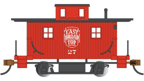 Bachmann Caboose Bachmann 18411 HO Scale Bobber Caboose East Broad Top EBT 27