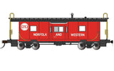 Bachmann Caboose Bachmann 73208 HO Scale Bay Window Caboose Norfolk & Western NW 557592