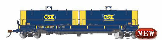 Bachmann Coil Car Bachmann 71452 N Scale 55' Steel Coil Car CSXT 496172