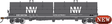Bachmann Coil Car Bachmann 71454 N Scale 55' Steel Coil Car Norfolk & Western NW 169796