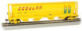 Bachmann Covered Hopper Bachmann 19104 HO Scale 4 Bay Covered Hopper Scoular SCOX 1687