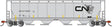 Bachmann Covered Hopper Bachmann 19159 N Scale 4 Bay Covered Hopper Canadian National CN
