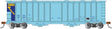 Bachmann Covered Hopper Bachmann 70622 HO Scale GATX 4180 Airslide Hopper GATX 57231