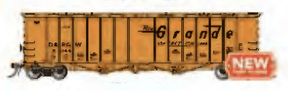 Bachmann Covered Hopper Bachmann 70624 HO Scale GATX 4180 Airslide Hopper Rio Grande D&RGW 15944