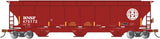 Bachmann Covered Hopper Bachmann 70636 HO Scale Trinity 5161 Covered Hopper BNSF "Cross" 475172