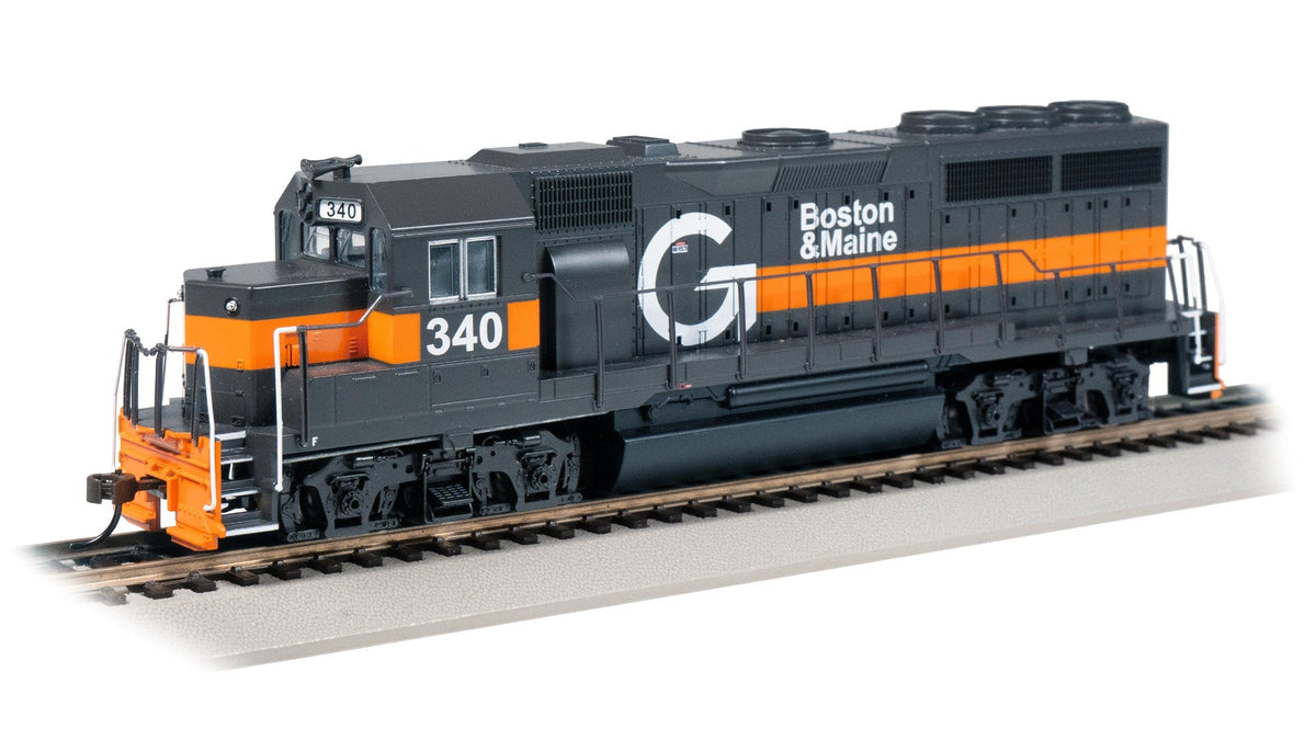 Bachmann Diesel - Four Axle Bachmann 60313 HO Scale EMD GP40 Diesel Guilford MEC 340 with DCC