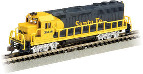 Bachmann Diesel - Four Axle Bachmann 63563 N Scale EMD GP40 Diesel Santa Fe ATSF 3808