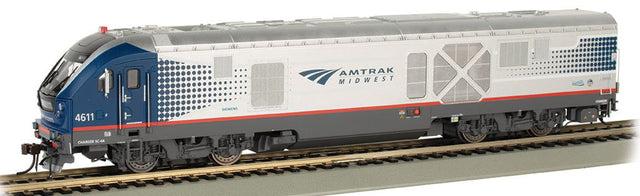 Bachmann Diesel - Four Axle Bachmann 67902 HO Scale Siemens SC-44 Charger Amtrak Midwest 4611 DCC Sound
