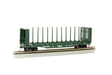Bachmann Flatcar Bachmann 12901 HO Scale 52' Bulkhead Flatcar British Columbia BC RAIL 52423