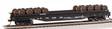 Bachmann Flatcar Bachmann 18936 HO Scale 55' Flatcar with Wheel Load New York Central NYC X-29499