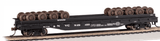 Bachmann Flatcar Bachmann 18936 HO Scale 55' Flatcar with Wheel Load New York Central NYC X-29499