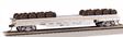Bachmann Flatcar Bachmann 18937 HO Scale 55' Flatcar with Wheel Load Santa Fe ATSF 198234