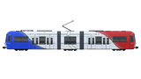 Bachmann Light Rail Bachmann 62511 HO Scale Siemens S70 Light Rail Vehicle Utah Transit Authority TRAX 1125