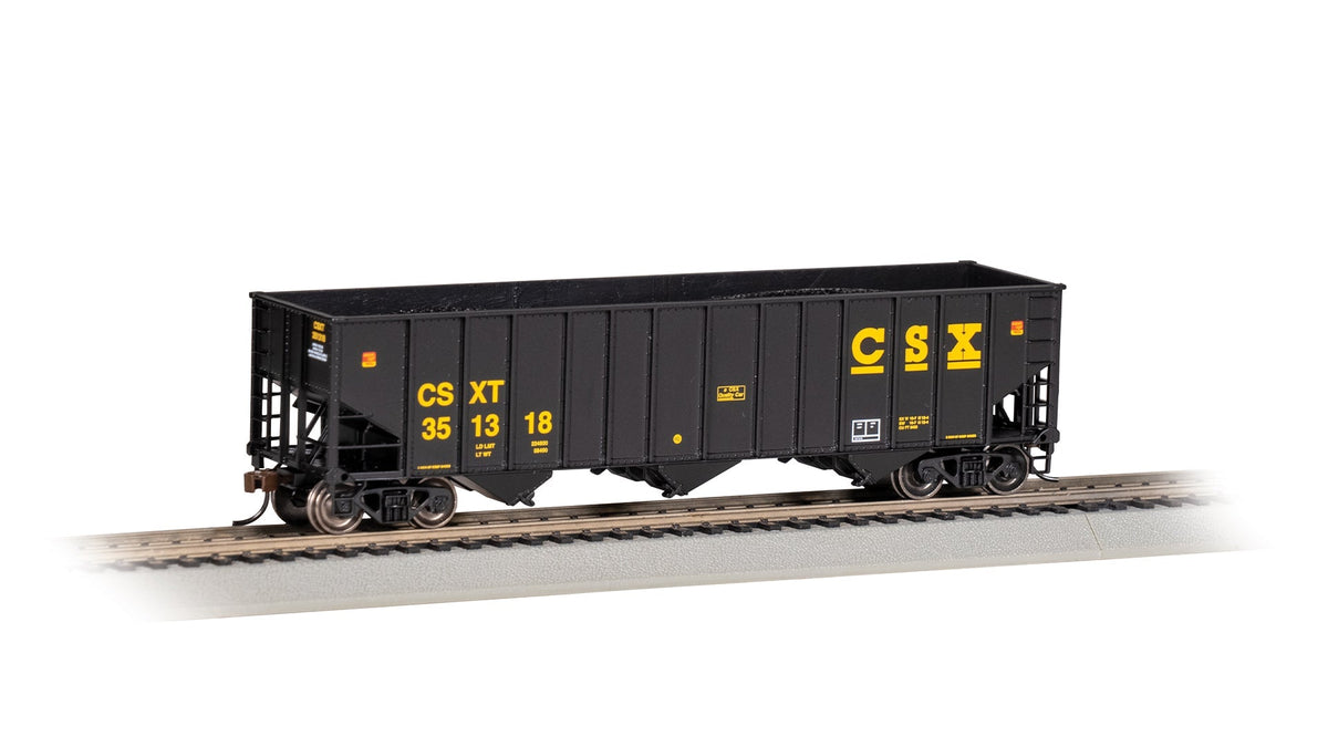 Bachmann Open Hopper Bachmann 18727 HO Scale 100 Ton 3 Bay Hopper CSX 351318