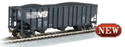 Bachmann Open Hopper Bachmann 18728 HO Scale 100 Ton 3 Bay Hopper Norfolk Southern NS 146522