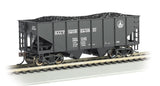 Bachmann Open Hopper Bachmann 19509 HO Scale USRA 55 Ton Hopper Car with Coal Load Baltimore & Ohio B&O