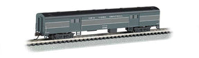 Bachmann Passenger - Baggage Bachmann 14455 N Scale 72' Smooth-Side Baggage Car New York Central NYC