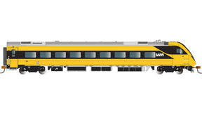 Bachmann Passenger - Cab Car Bachmann 74522 HO Scale Siemens Venture Passenger Cab Car Via Rail Canada 2317 (Lumi Scheme)