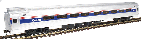 Bachmann Passenger - Coach Bachmann 13108 HO Scale 85' Budd Amfleet I Phase IV Amtrak Coach - USED