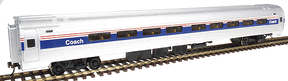 Bachmann Passenger - Coach Bachmann 13108 HO Scale 85' Budd Amfleet I Phase IV Amtrak Coach - USED