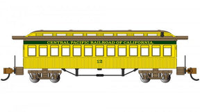 Bachmann Passenger - Coach Bachmann 13452 N Scale Old Time Passenger Coach Central Pacific Railroad 12
