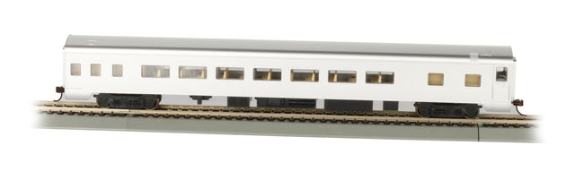 Bachmann Passenger - Coach Bachmann 14208 HO Scale 85' Smooth-Side Coach Aluminum Unlettered
