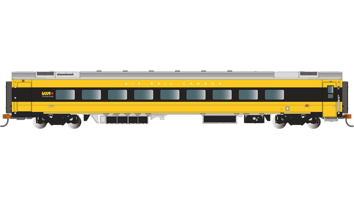 Bachmann Passenger - Coach Bachmann 74518 HO Scale Siemens Venture Passenger Coach Via Rail 2817 (Lumi Scheme)