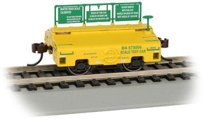Bachmann Scale Car Bachmann 74402 HO Scale Test Weight Scale Car Burlington Northern BN