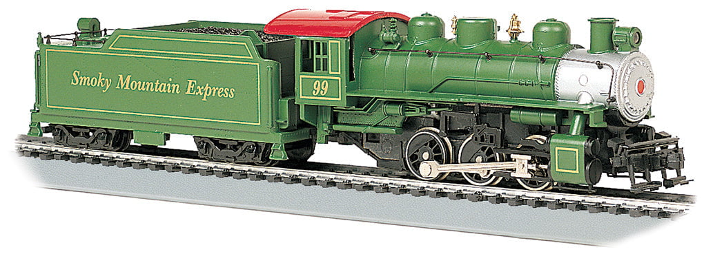 Bachmann Steam Loco - 0-6-0 Bachmann 50402 HO Scale 0-6-0 Steam Locomotive with Smoke Smokey Mountain Express 99