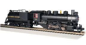 Bachmann Steam Loco - 0-6-0 Bachmann 50713 HO Scale USRA 0-6-0 Steam Locomotive with Smoke Baltimore & Ohio B&O 1181