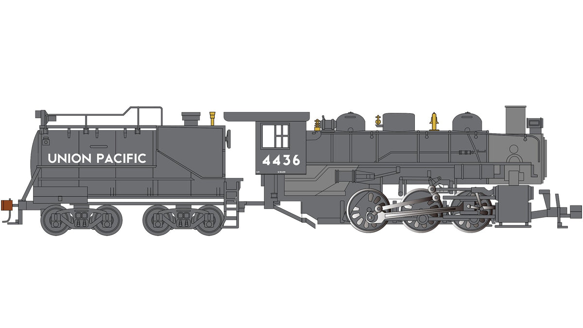Bachmann Steam Loco - 0-6-0 Bachmann 50717 HO Scale USRA 0-6-0 Steam Locomotive with Smoke Union Pacific UP 4436