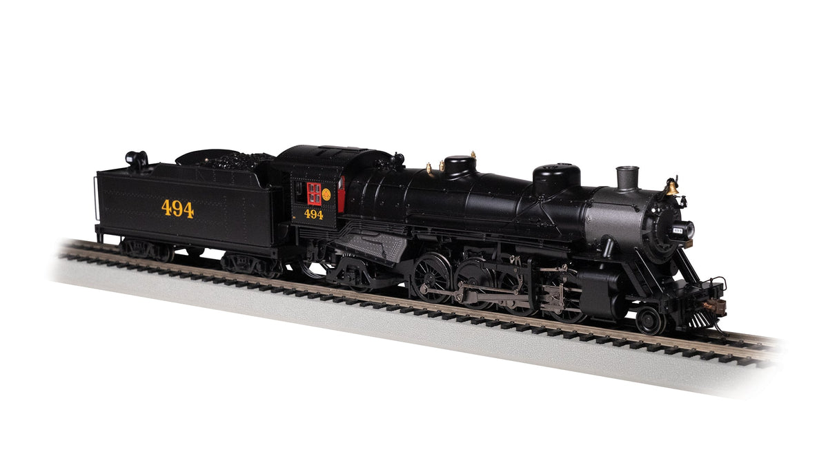 Bachmann Steam Loco - 2-8-2 Bachmann 54408 HO Scale 2-8-2 USRA Light Mikado Steam Locomotive Seaboard Air Line SAL 494
