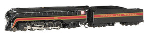 Bachmann Steam Loco - 4-8-4 Bachmann 53252 N Scale 4-8-4 Class J Steam Loco Norfolk & Western 608 DCC & Sound