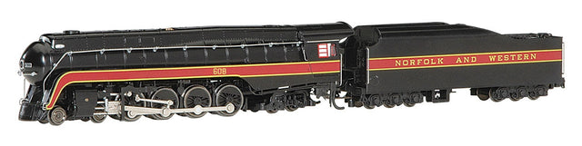 Bachmann Steam Loco - 4-8-4 Bachmann 53252 N Scale 4-8-4 Class J Steam Loco Norfolk & Western 608 DCC & Sound