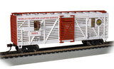 Bachmann Stock Car Bachmann 16613 HO Scale 40' Animated Ringling Bros Stock Car with Horses