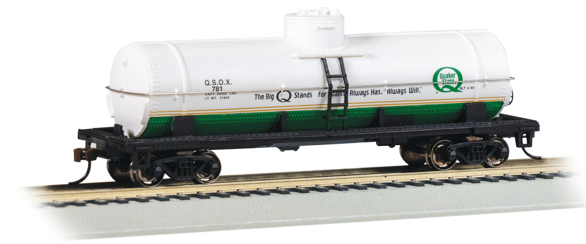 Bachmann Tank Car Bachmann 17810 HO Scale Single Dome Tank Car Quaker State QSOX 781