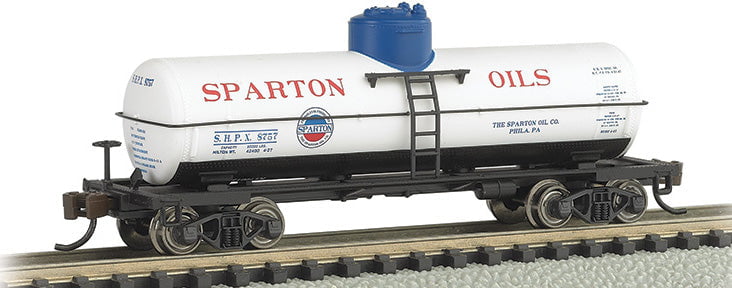 Bachmann Tank Car Bachmann 17862 N Scale Single Dome Tank Car Sparton Oil SHPX 8757