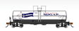 Bachmann Tank Car Bachmann 75802 HO Scale Chemical Tank Car Godchaux Sugar GATX 36372