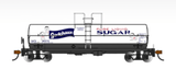 Bachmann Tank Car Bachmann 75802 HO Scale Chemical Tank Car Godchaux Sugar GATX 36372