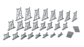 Bachmann Trestle - Set Bachmann 42523 N Scale 26 Piece Graduated Trestle Set