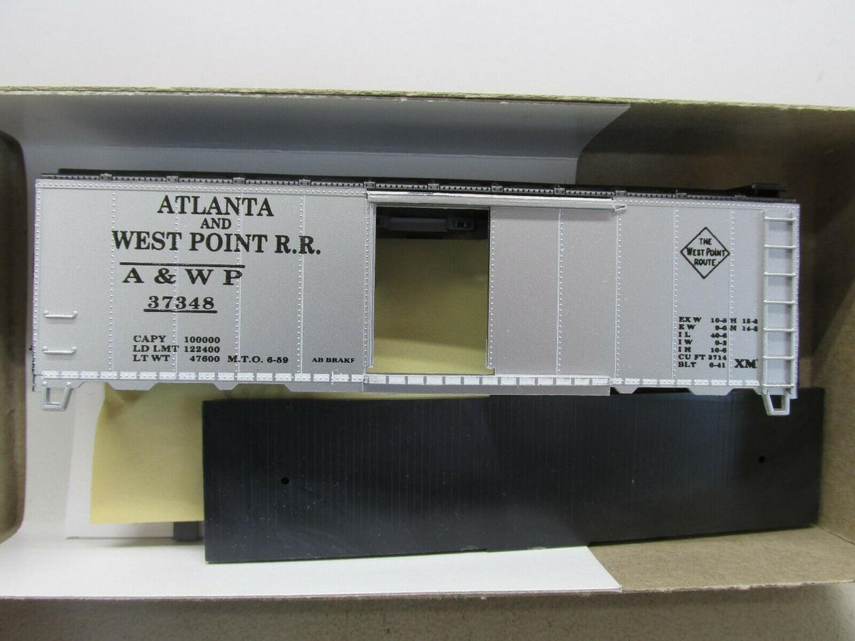 BevBel Bev-Bel 245-3 40' Boxcar A&WP Atlanta and West Point R.R #37348 HO Scale