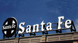 Blair Line MODEL TRAINS Blair Line All Scale Laser-Cut Wood Billboard Kits - Large for HO, S & O - Santa Fe - Round Herald & Name (2 Kits)