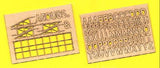 Blair Line MODEL TRAINS Blair Line All Scale Laser-Cut Wood Billboard - Small for Z, N & HO - Do-It-Yourself Custom