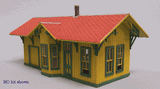 Blair Line MODEL TRAINS Blair Line HO Boston Depot Kit