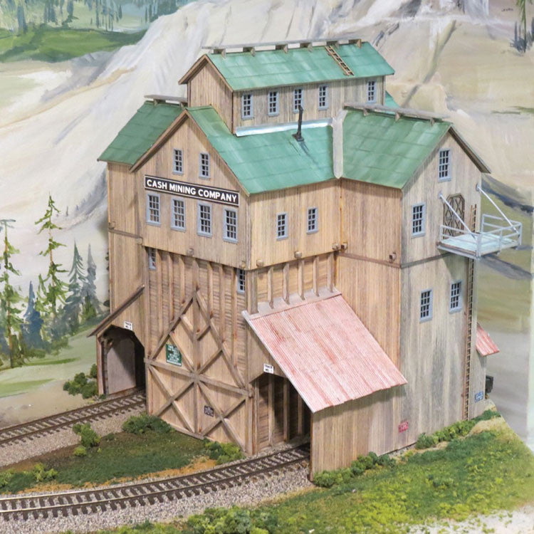 Blair Line MODEL TRAINS Blair Line HO Cash Mine Works Ore House Kit